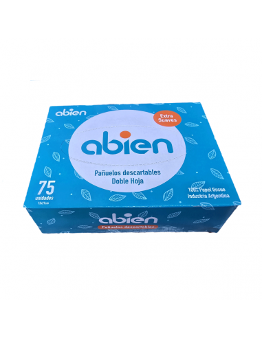 Pañuelos Descartables Abien Box x 75 U
