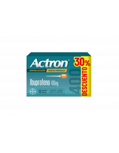 Actron Rápida Acción Nueva Fórmula 10...