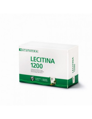 LECITINA DE SOJA 1200 x 30 cápsulas