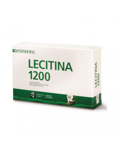 Lecitina de soja 1200 x 60 cápsulas