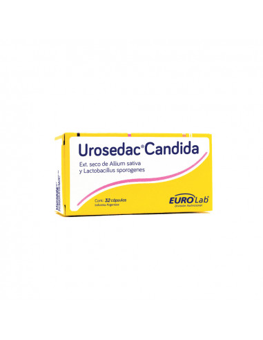 Urosedac Cándida x 32 cápsulas