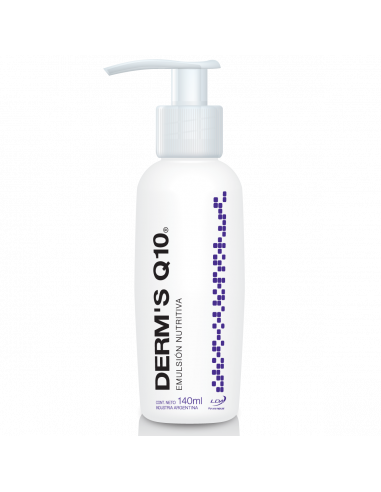 LDA Derms Q10 Emulsión Nutritiva 140 Ml